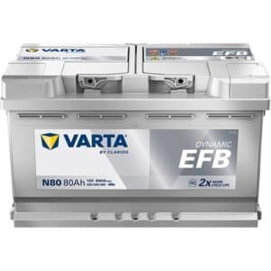 VARTA EFB N80 baterias en guadalajara